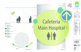 医疗导视创意图形标牌系列