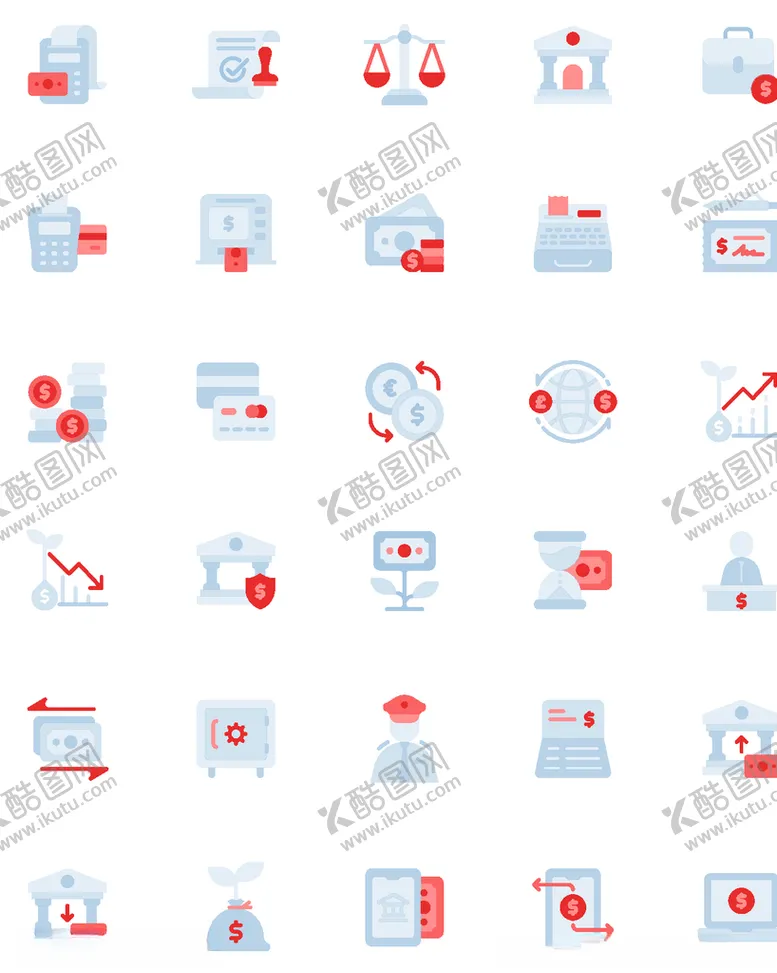 编号：54073406242342101592【酷图网】源文件下载-商务金融图标
