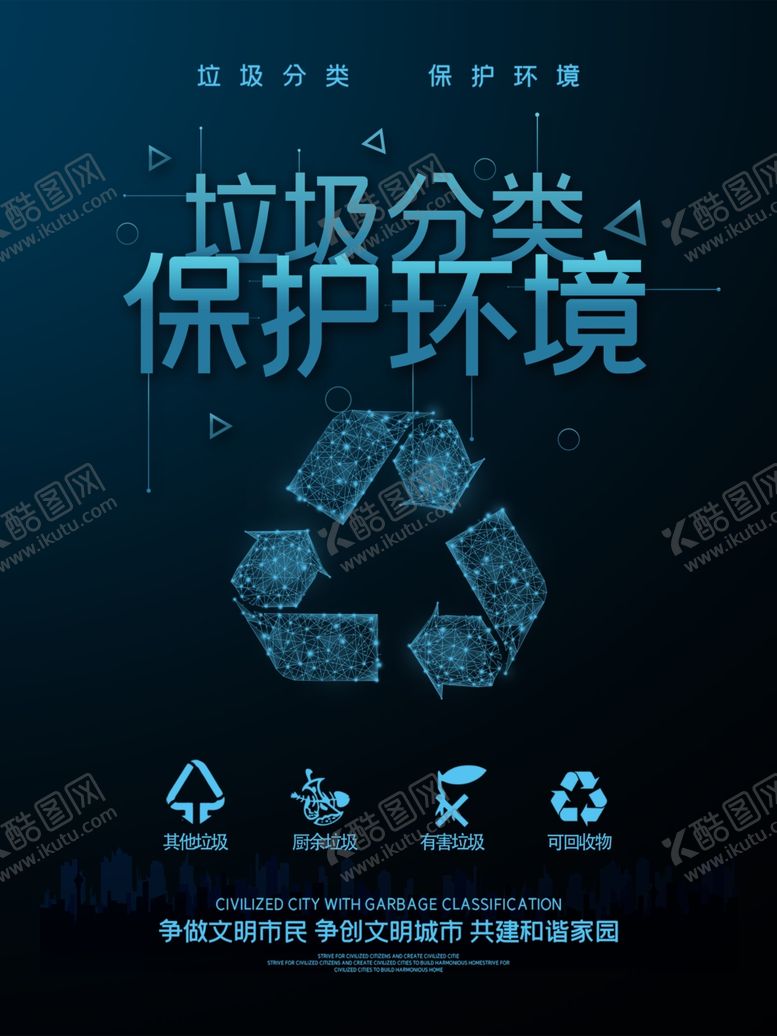 编号：97232009190218365966【酷图网】源文件下载-垃圾分类