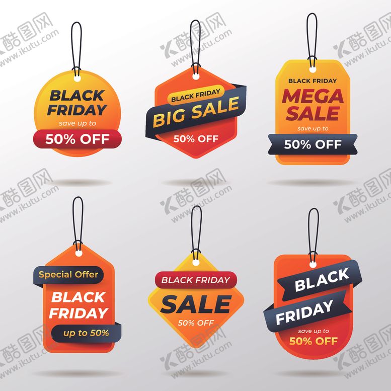 编号：86586911021634328160【酷图网】源文件下载-多样促销标签