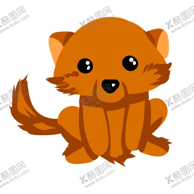 编号：89818004290058358409【酷图网】源文件下载-棕色的小狗手绘