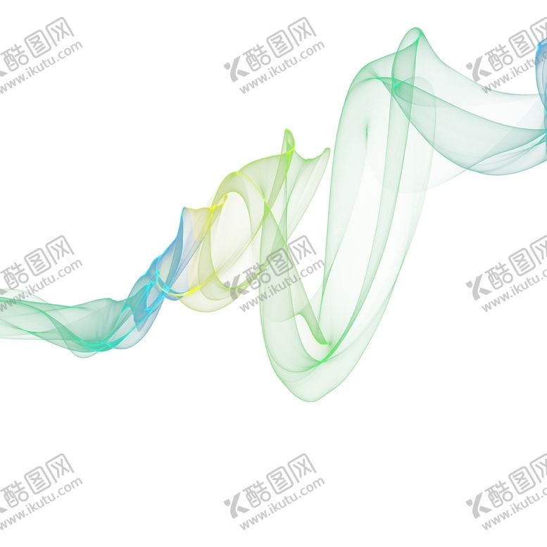 编号：78210307131504485554【酷图网】源文件下载-绿色丝带