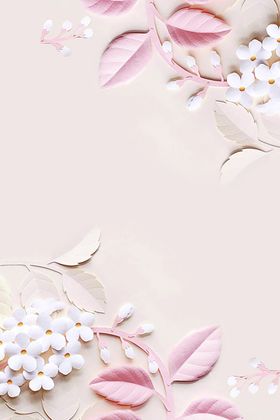 粉色花朵