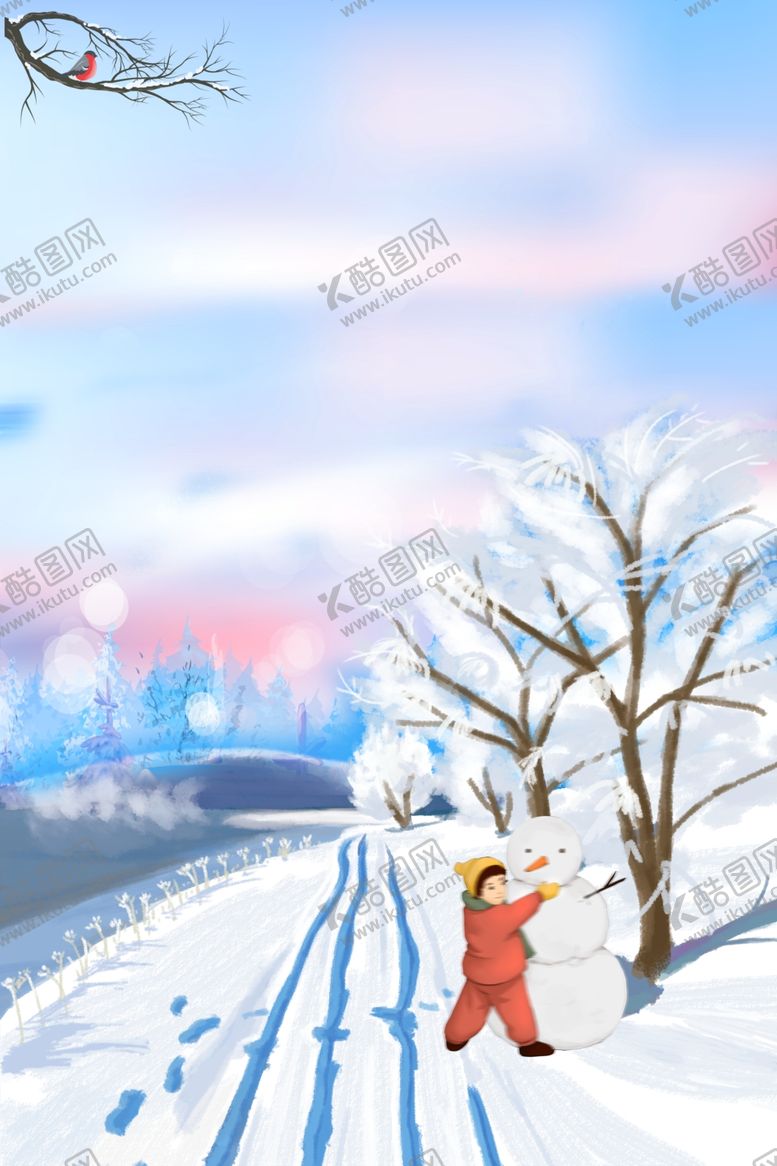 编号：47437107031334037783【酷图网】源文件下载-卡通冬季