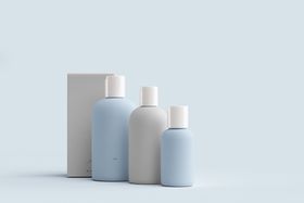 化妆品样机海报护肤海报效果图