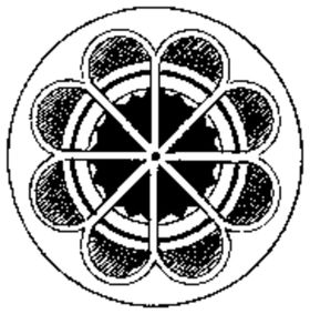 中西式雕花纹边翔云边框纹图片