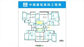 楼层疏散图示意提示牌消防
