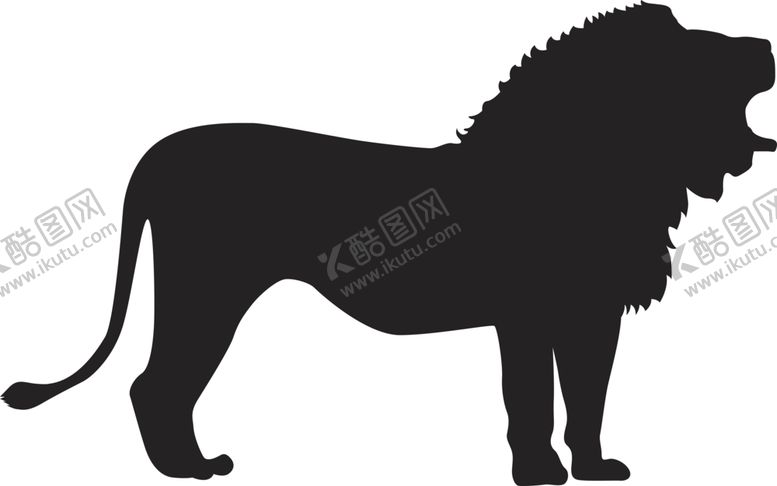 编号：21777405051428109402【酷图网】源文件下载-动物剪影