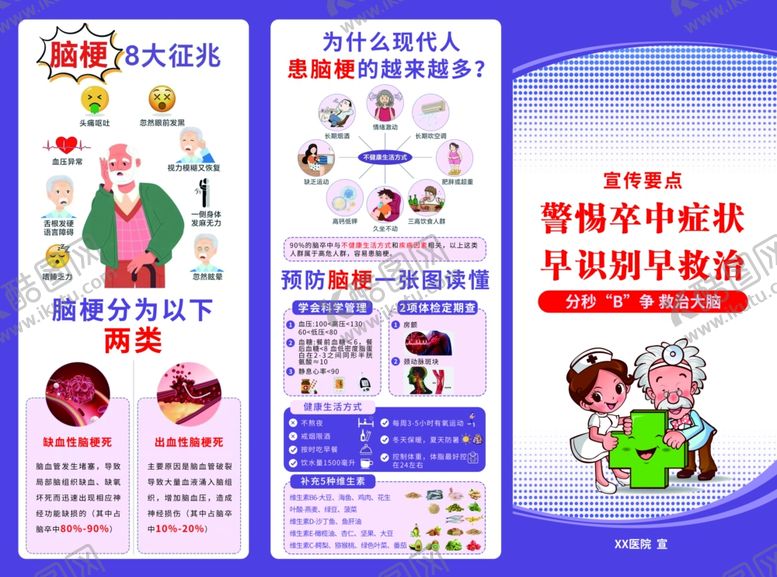 编号：39787609121449536026【酷图网】源文件下载-警惕卒中症状早识别早救治