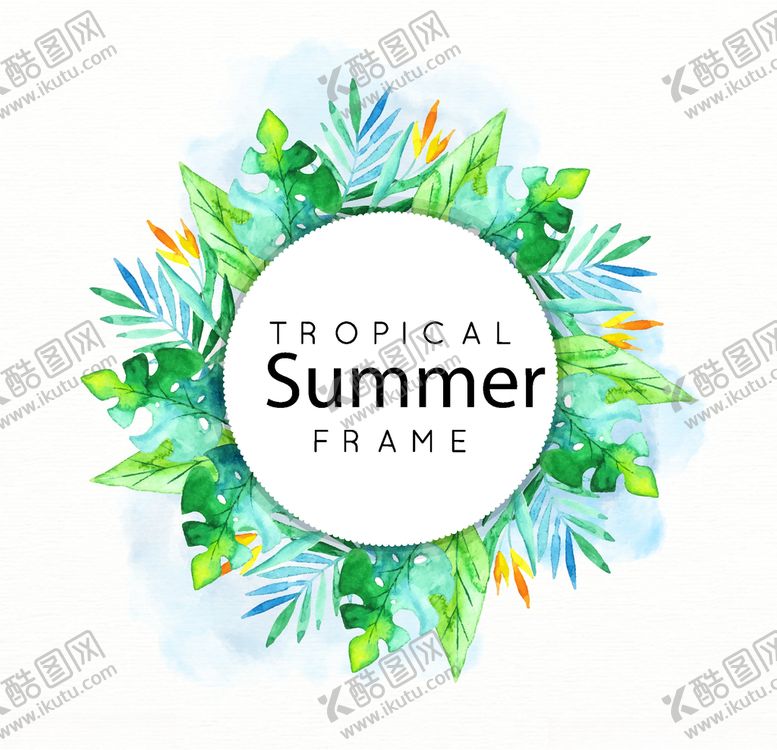 编号：10500210290858031532【酷图网】源文件下载-夏日素材海报元素