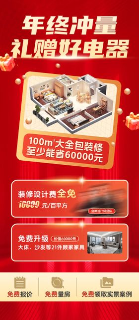 年终冲量长图海报