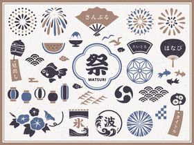 日式和风矢量图案汇总