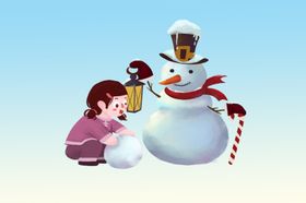 堆雪人