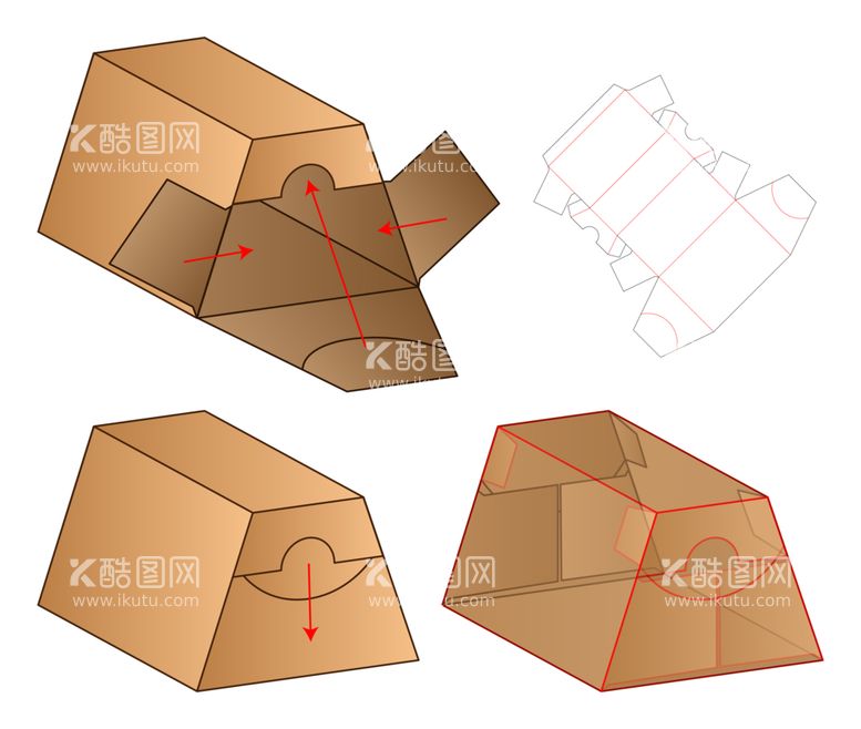 编号：40434412220127515471【酷图网】源文件下载-包装盒刀图