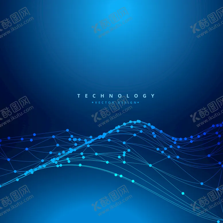 编号：15928310041040028312【酷图网】源文件下载-科技商务颗粒互联网背景