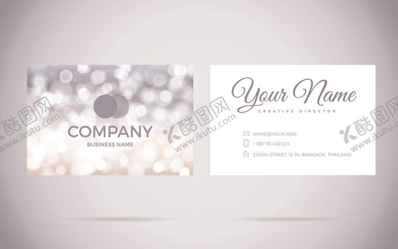 编号：91833809270022117376【酷图网】源文件下载-名片设计