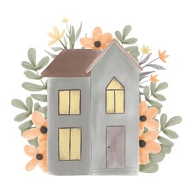 水彩小屋