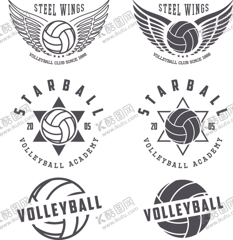 编号：53240809290623371885【酷图网】源文件下载-排球图标