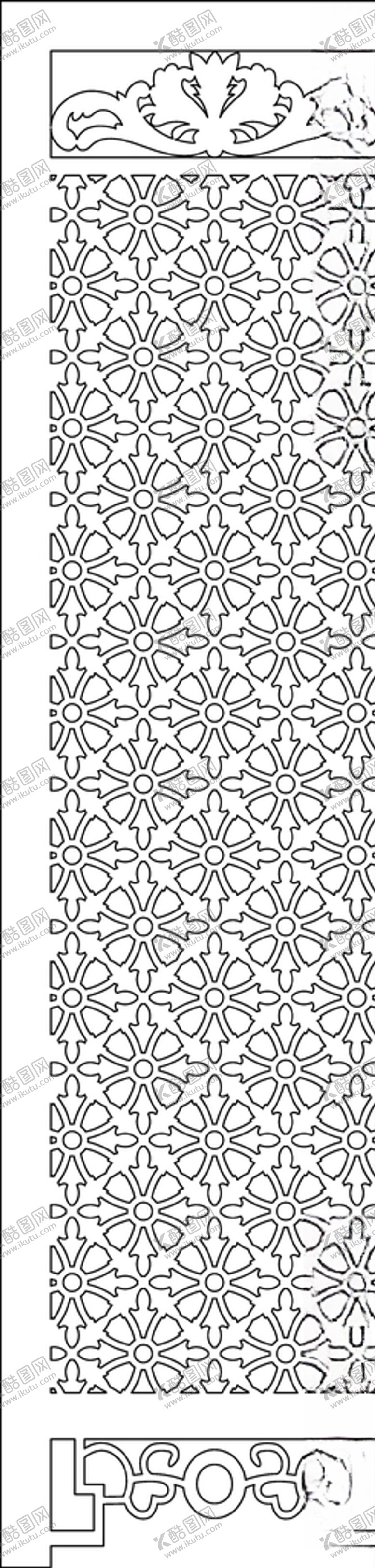 编号：97356109210432518733【酷图网】源文件下载-镂空花图案