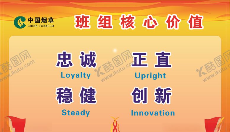 编号：26106110251944128602【酷图网】源文件下载-班组核心价值
