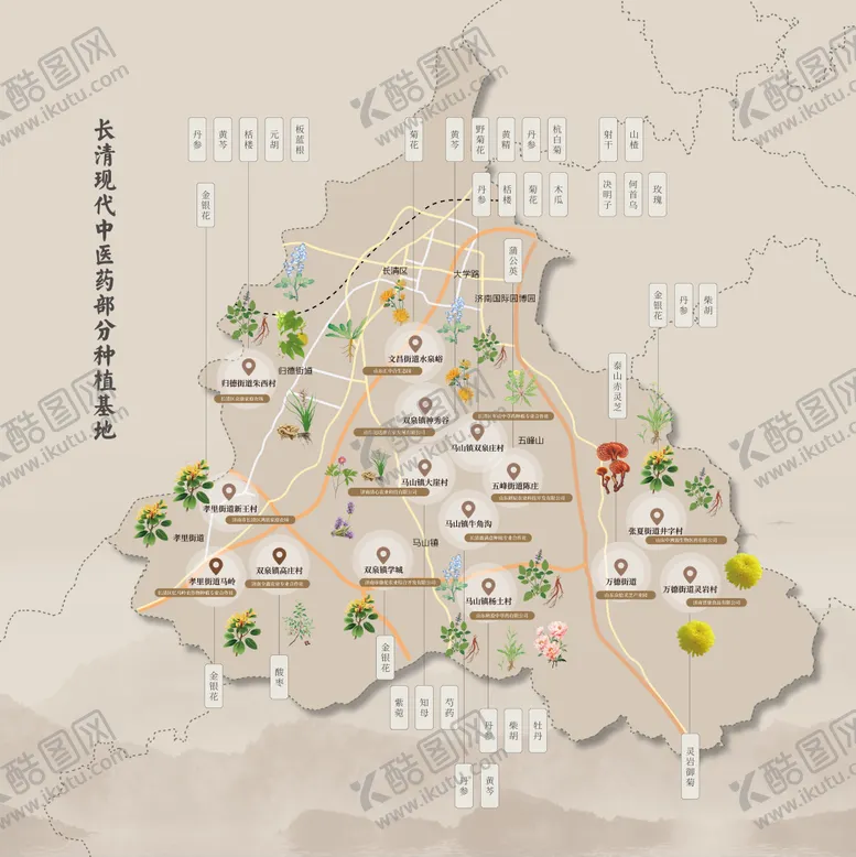 编号：26512701281757387892【酷图网】源文件下载-中医药地图设计