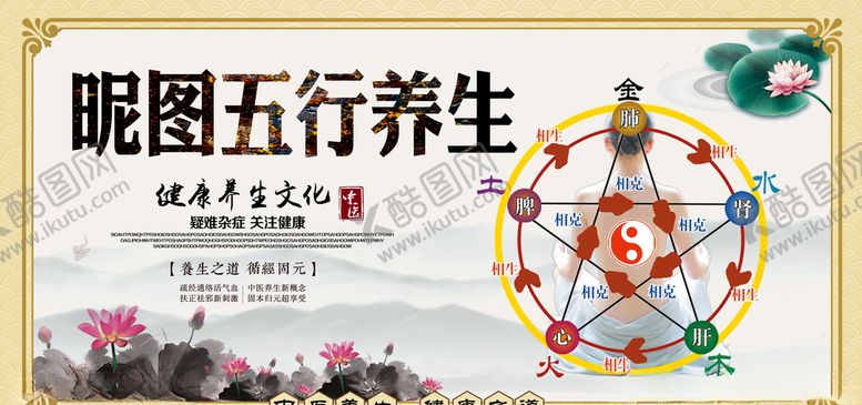 编号：91338105232335201459【酷图网】源文件下载-五行养生