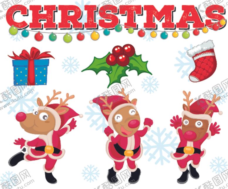 编号：40822309201614103304【酷图网】源文件下载-卡通圣诞节