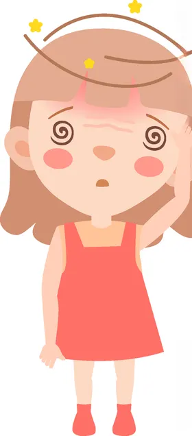 生病的孩子