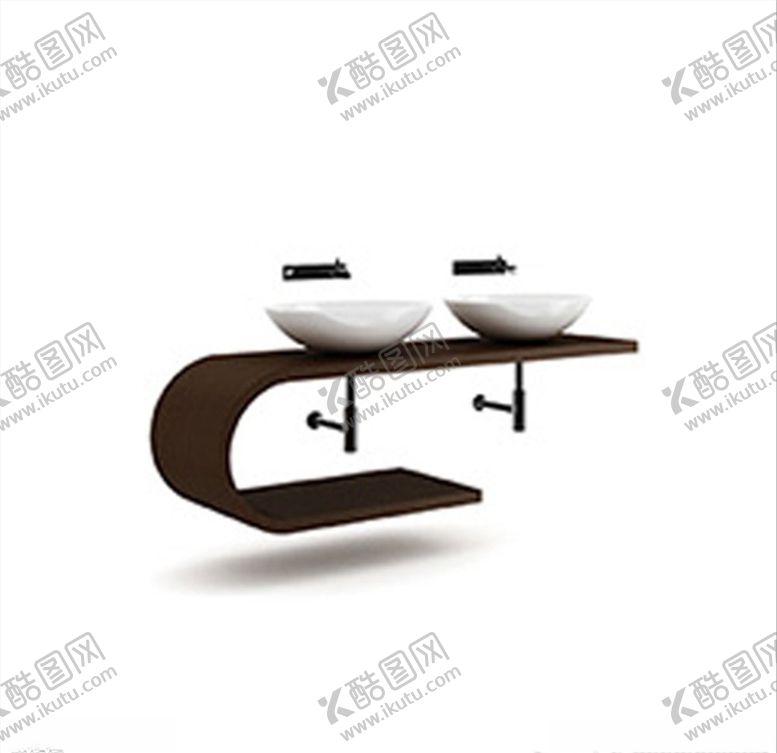 编号：97608304141213459094【酷图网】源文件下载-C4D模型洗漱池洗漱台