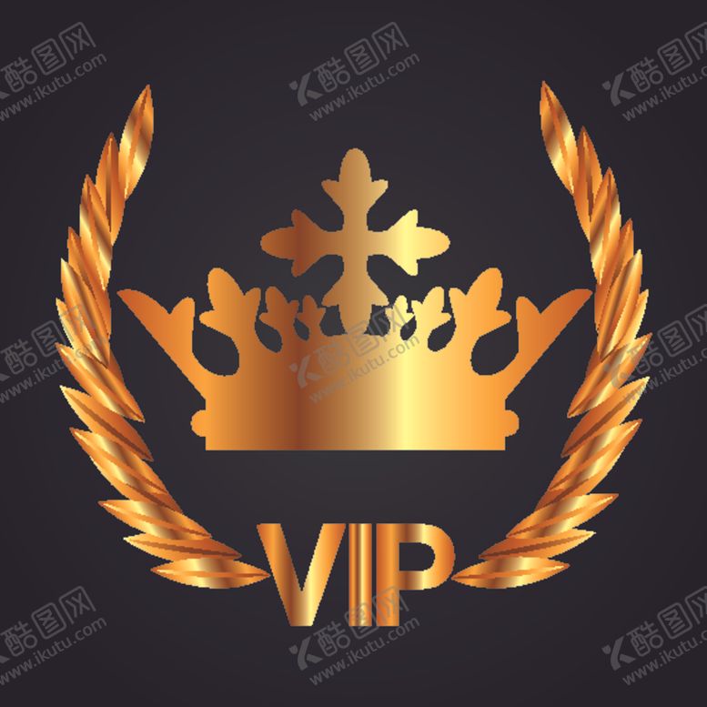 编号：75971910171603213735【酷图网】源文件下载-金色VIP标签