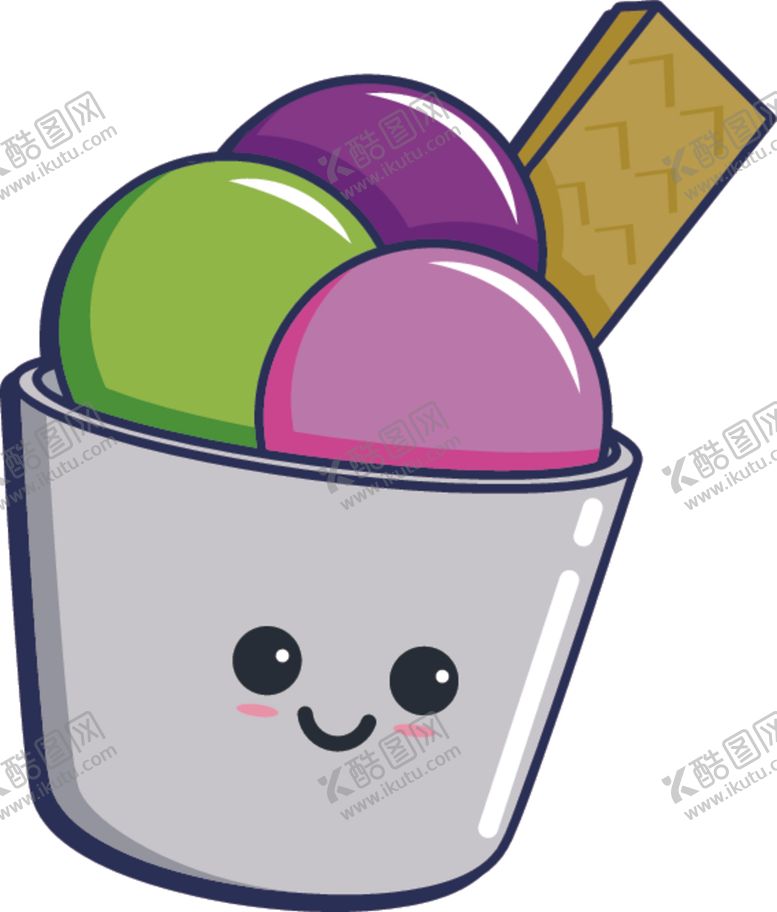 编号：29592209171352478599【酷图网】源文件下载-可爱食物