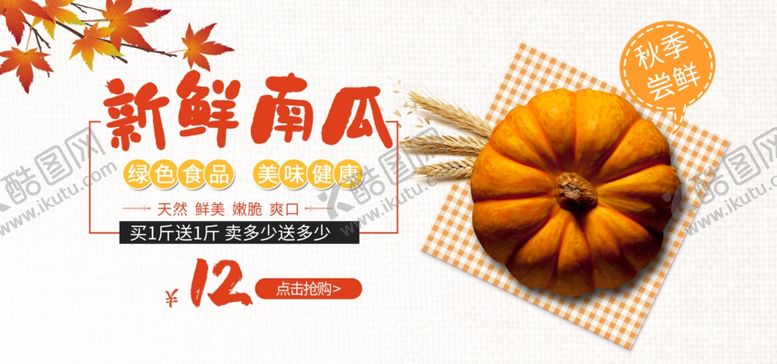 编号：24662805131311431967【酷图网】源文件下载-新鲜南瓜
