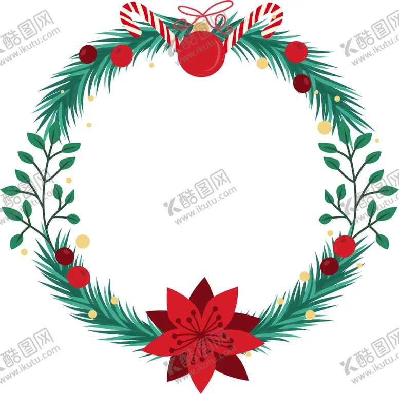 编号：47261501131953593387【酷图网】源文件下载-植物花环