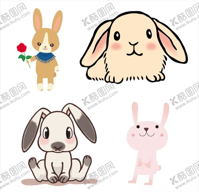 编号：23194309241433095064【酷图网】源文件下载-动物卡通