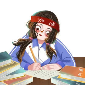 高考素材图片决战培训标语