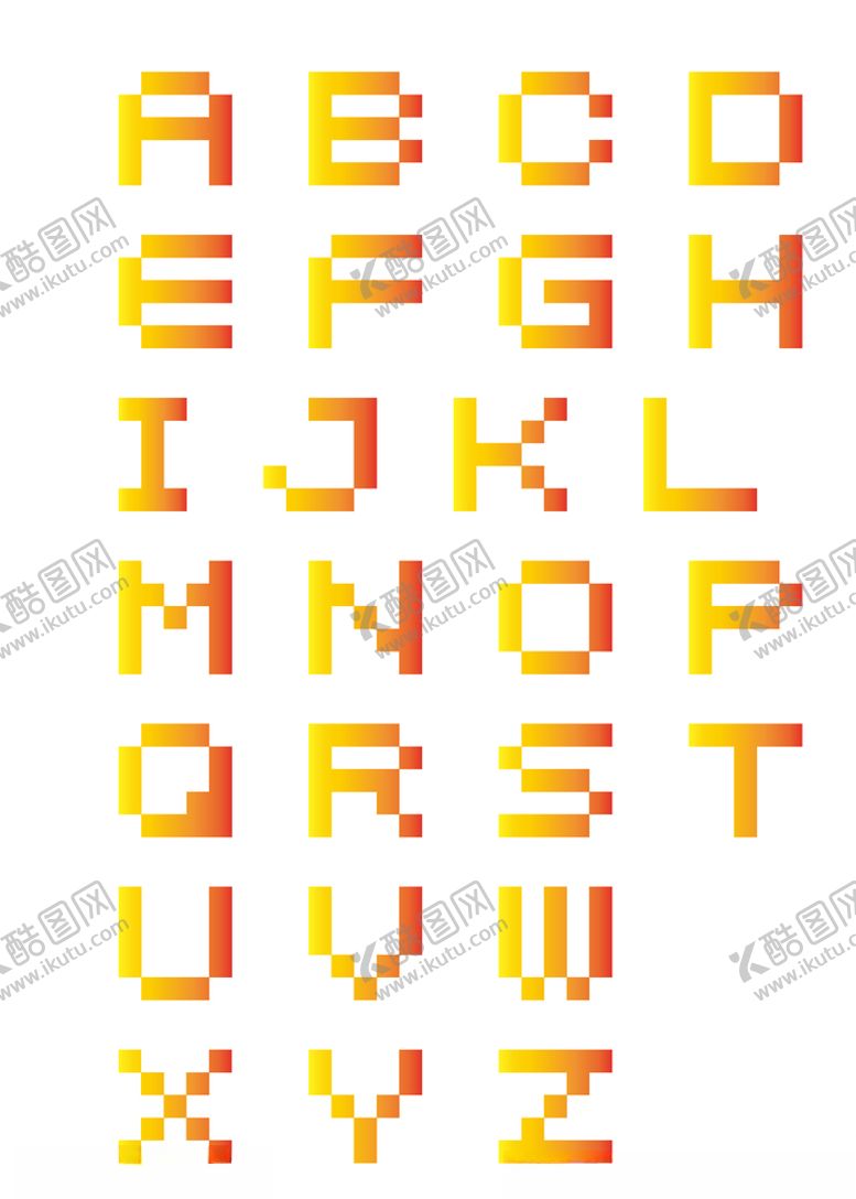 编号：94470109250559047832【酷图网】源文件下载-字母