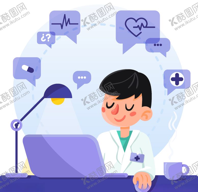 编号：46017606300515458738【酷图网】源文件下载-线上医疗