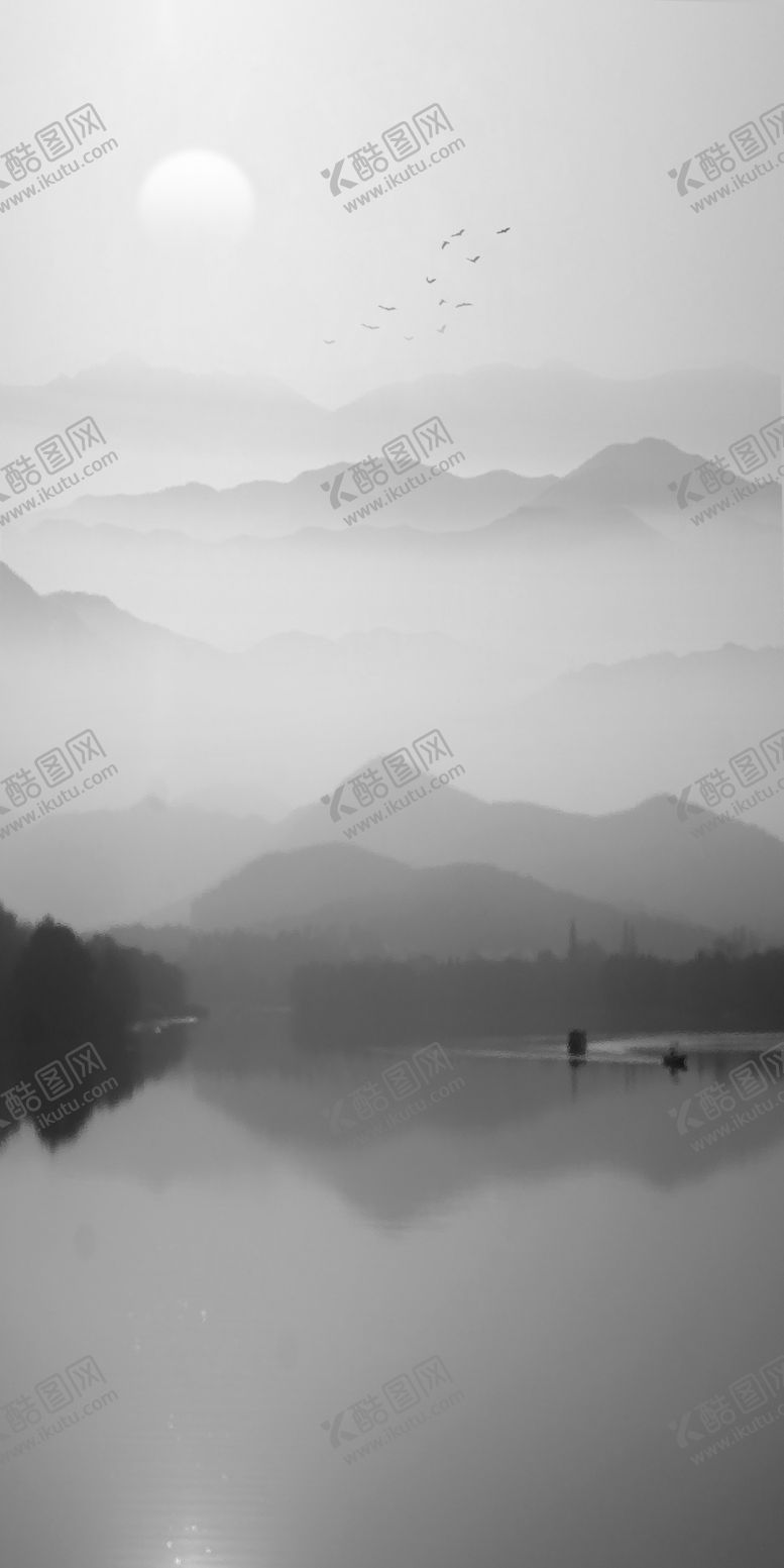 编号：91763804251432405168【酷图网】源文件下载-山水装饰画