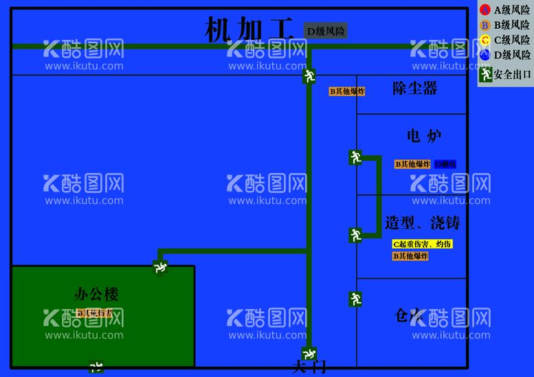 编号：75692410011805006483【酷图网】源文件下载-机加工分布区