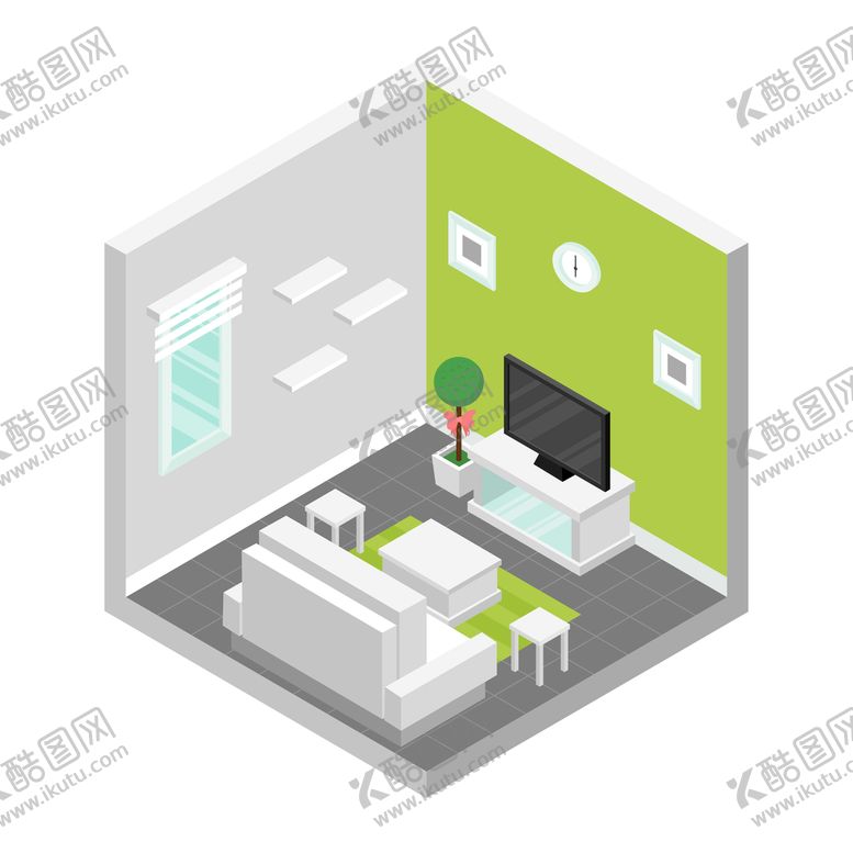 编号：02378910040956331643【酷图网】源文件下载-客厅  