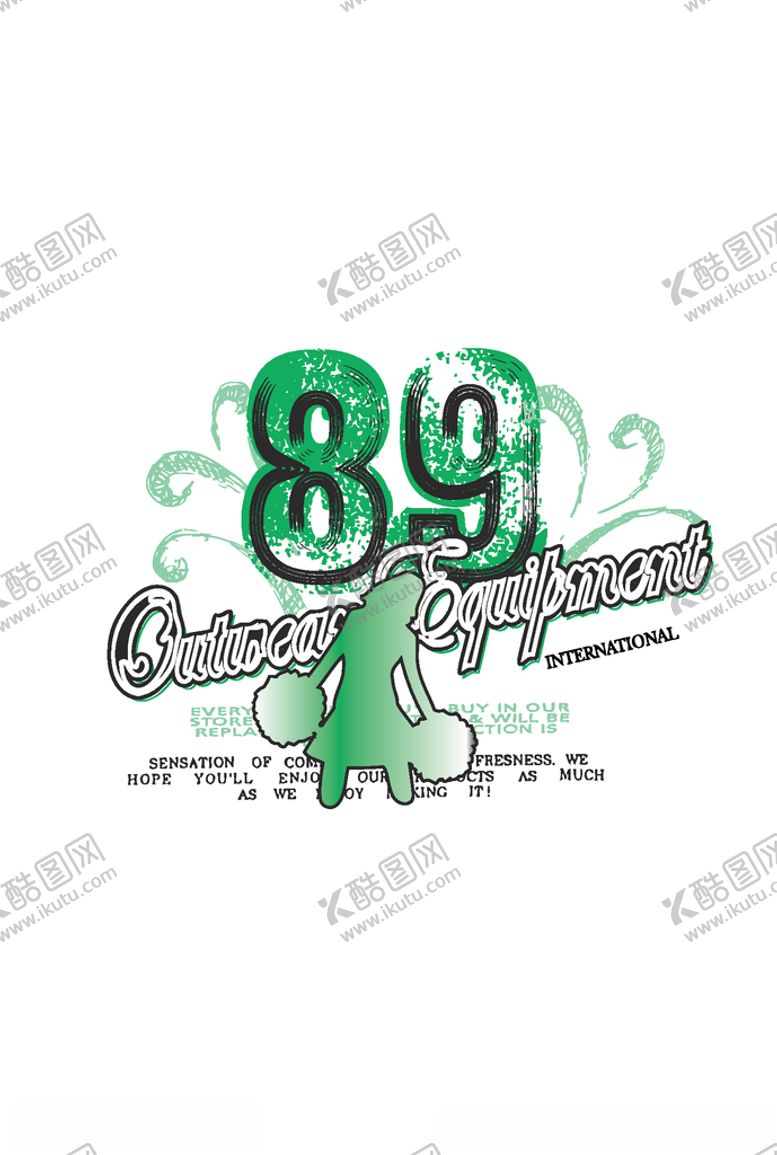 编号：53063809172346371516【酷图网】源文件下载-女装人物印花