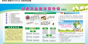 创卫宣传栏