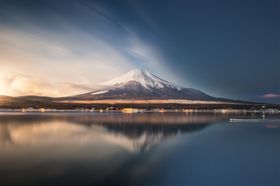 湖江海森林保护浪景摄影