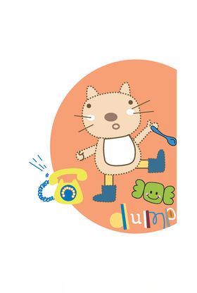 幼童印花