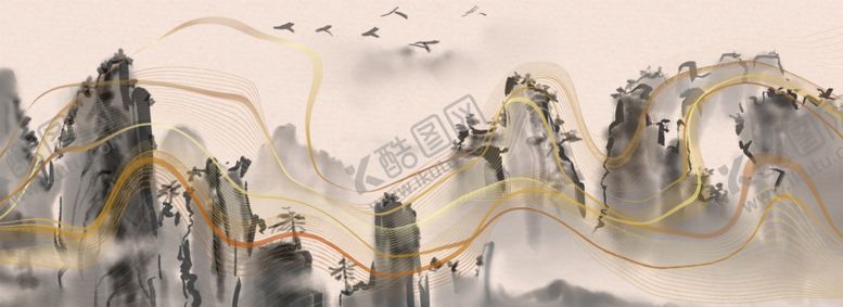编号：84300005031828256292【酷图网】源文件下载-山水画