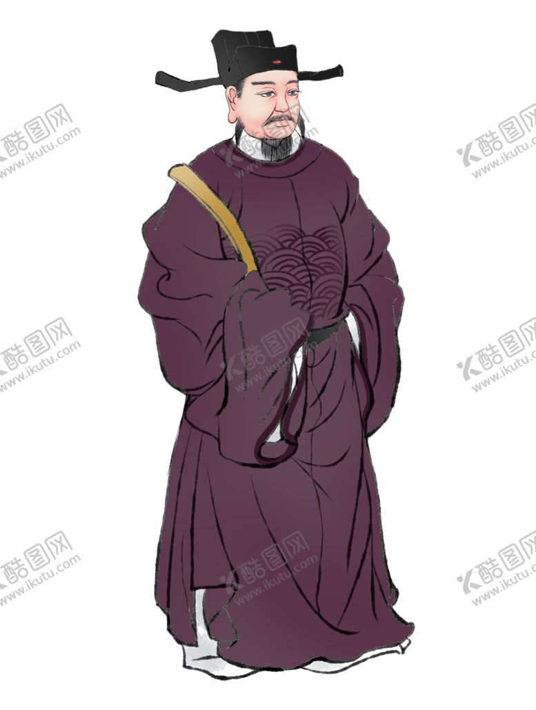 编号：87983310081141058107【酷图网】源文件下载-国学人物插画