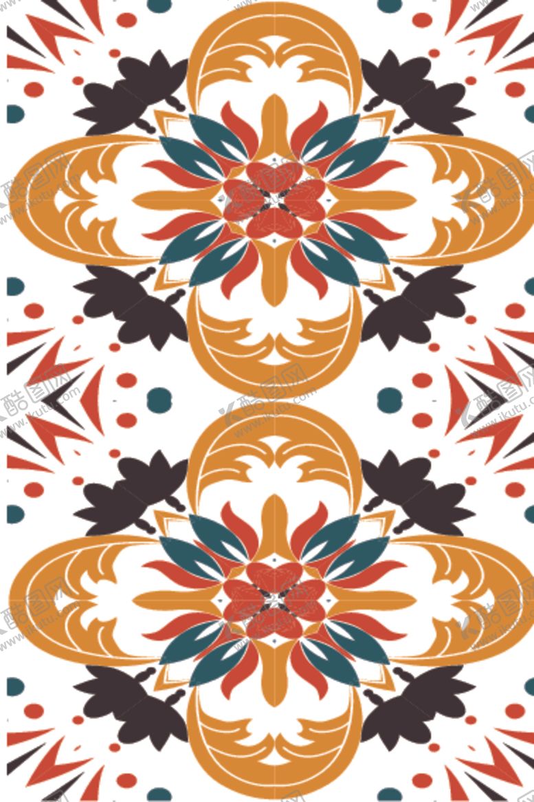 编号：45353210070236499599【酷图网】源文件下载-复古民族花纹图案