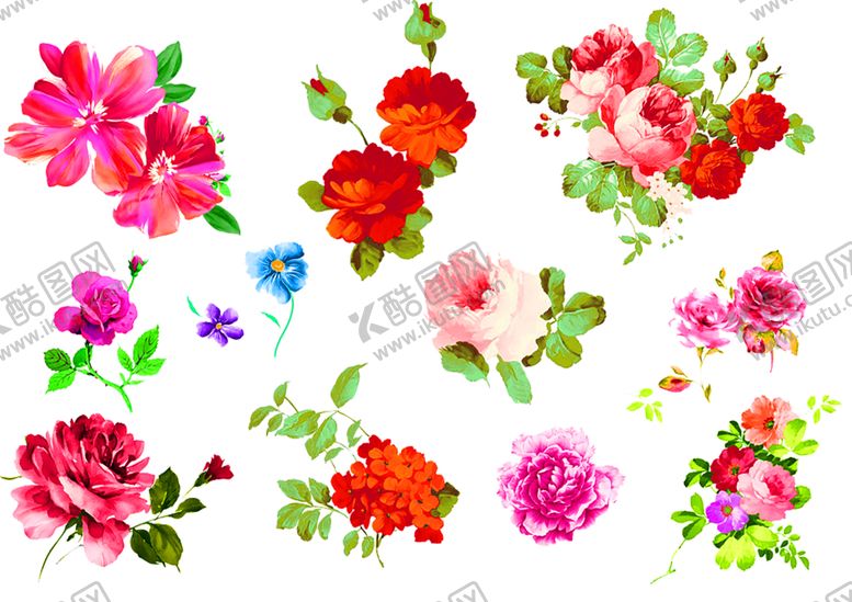 编号：19024310311347591584【酷图网】源文件下载-鲜花装饰