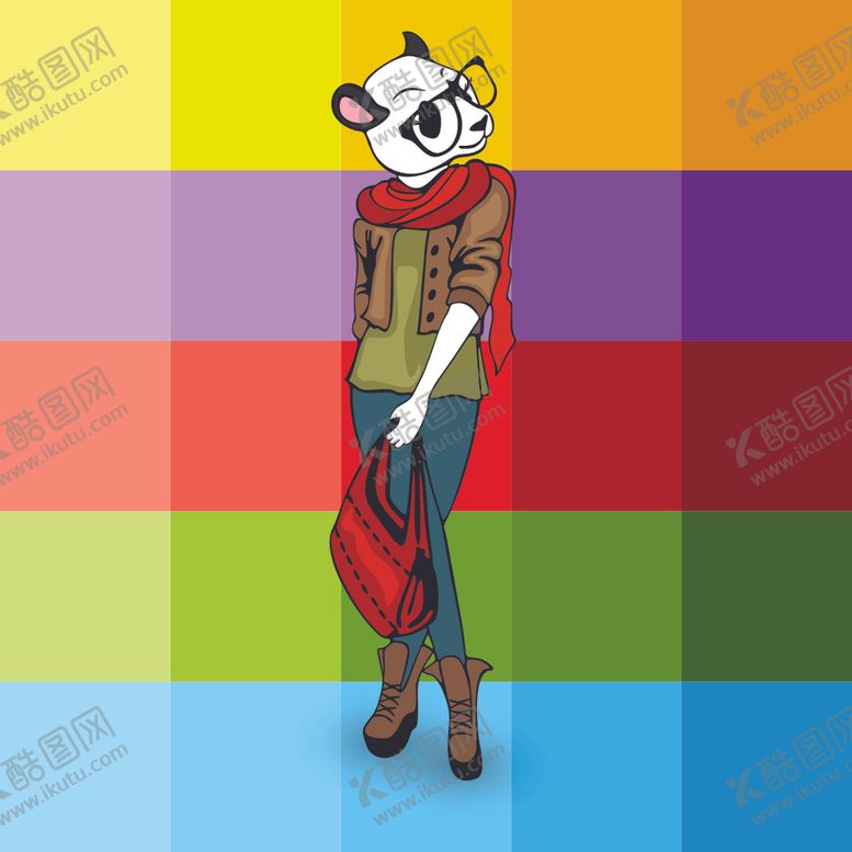 编号：69135207071207473515【酷图网】源文件下载-抽象动物