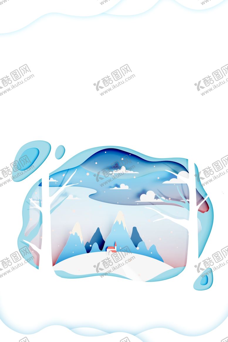编号：98177409110419158578【酷图网】源文件下载-冬天背景素材
